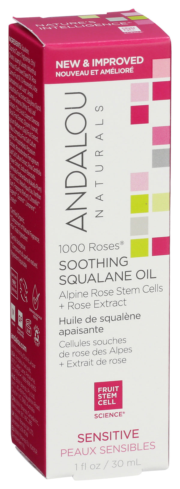 1000 Roses Soothing Squalane Oil, 1 floz
