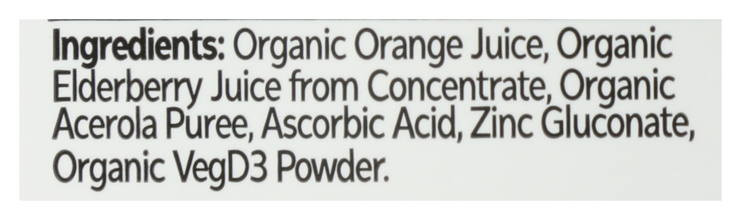 Ultimate Immune, Orange + Elderberry + Zinc, Org, 52 floz