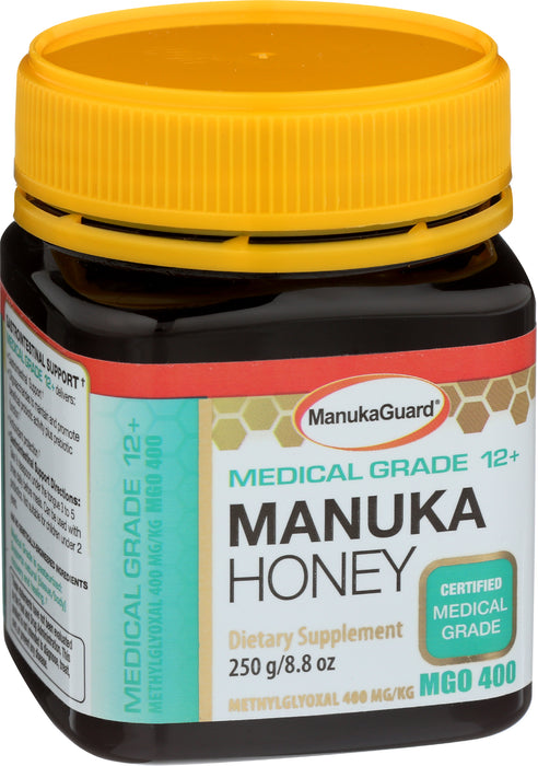 Manuka Honey, Medical Grd, MGO 400, 8.8oz