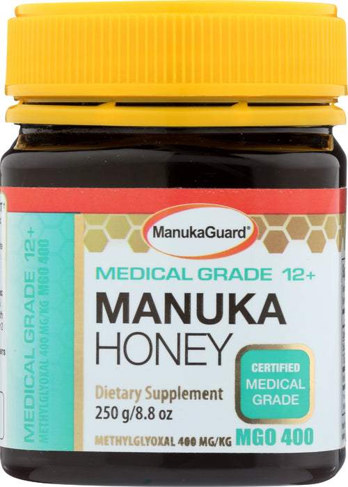 Manuka Honey, Medical Grd, MGO 400, 8.8oz