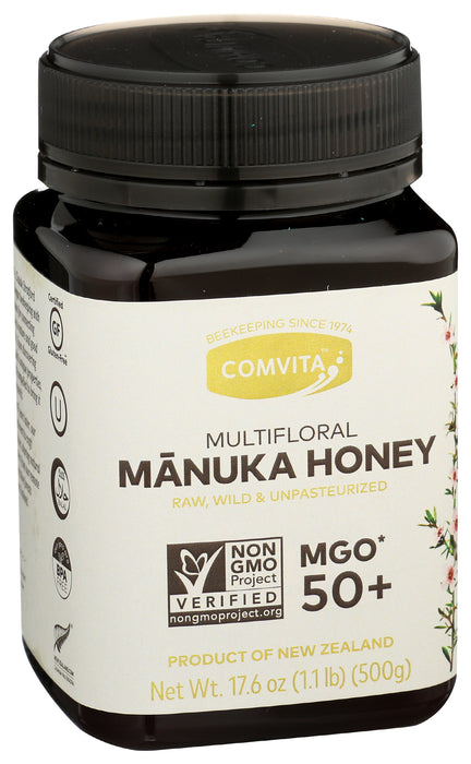 Manuka Honey, Multifloral MGO 50+, 17.6 oz