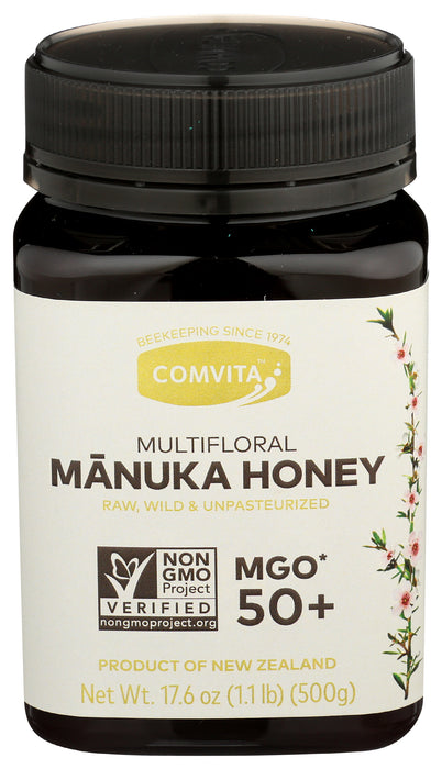 Manuka Honey, Multifloral MGO 50+, 17.6 oz