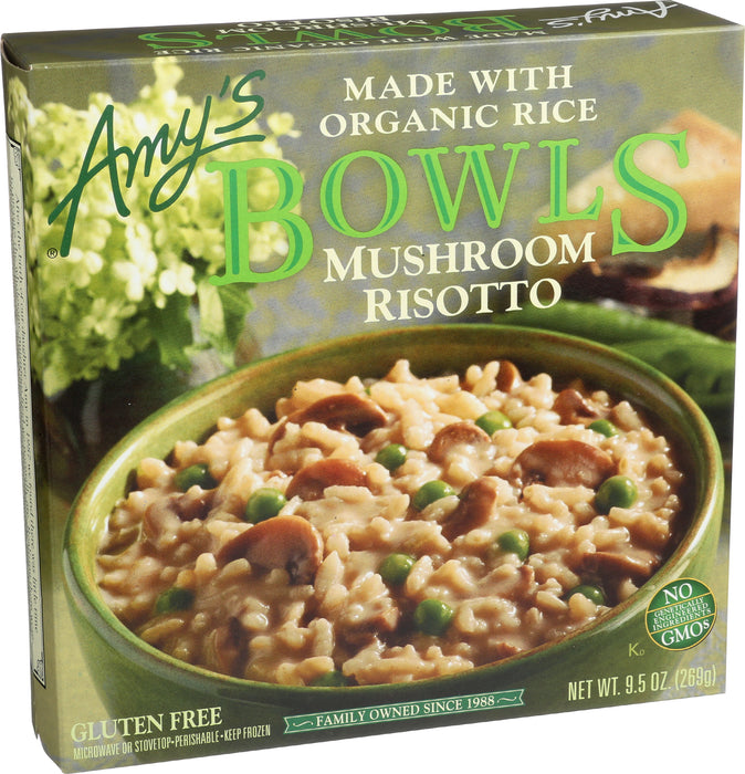 Mushroom Risotto Bowl, Org, 9.5 oz