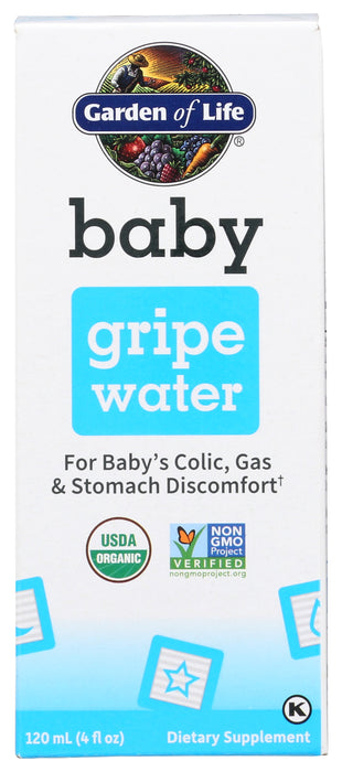 Baby Organic Gripe Water, 4 floz