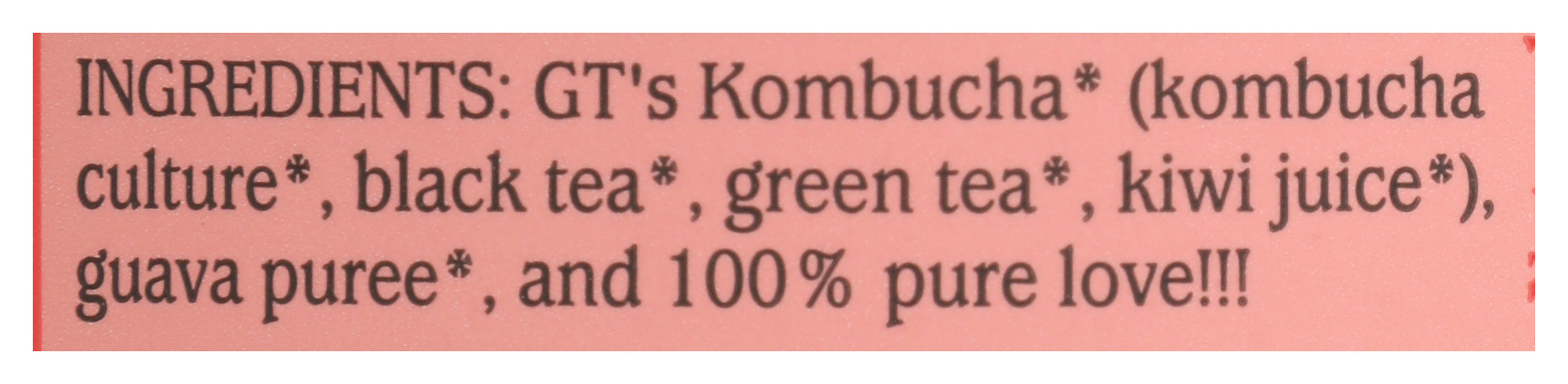 Synergy Raw Kombucha, Guava Goddess, Org, 16 floz