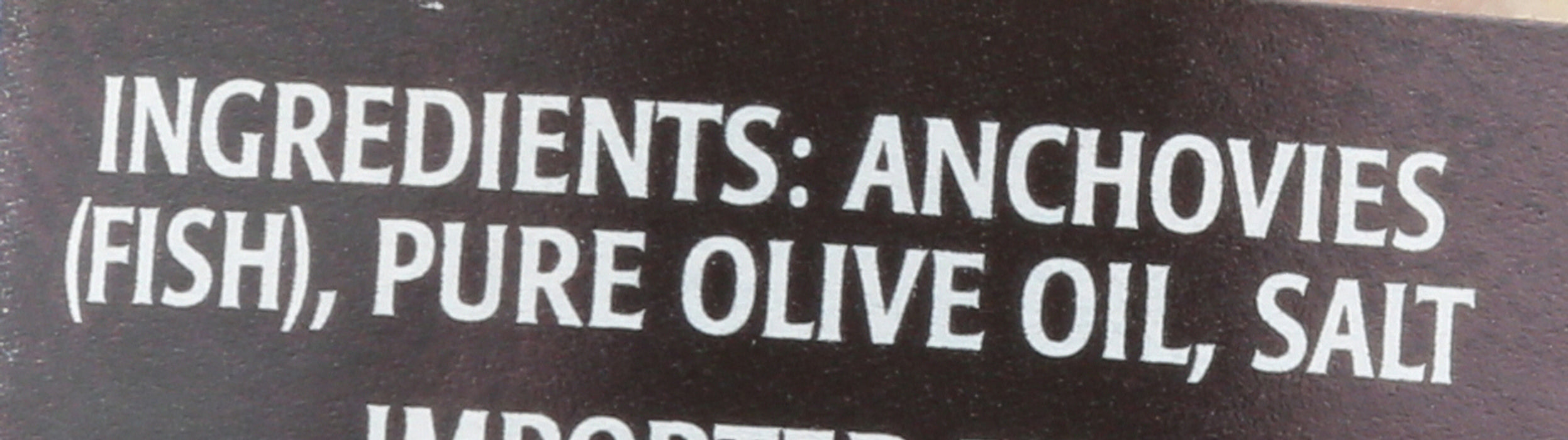 Anchovies Flat Fillets, Wild, 1.5 oz