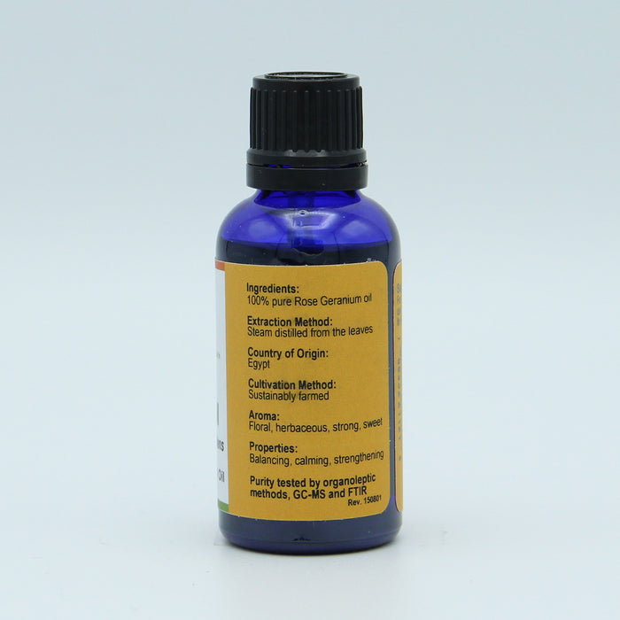 Rose Geranium Essential Oil, 1 fl oz