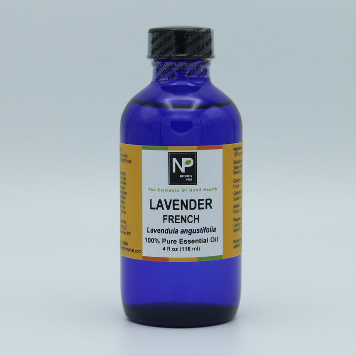 Lavender, French, Essential Oil, 4 fl oz