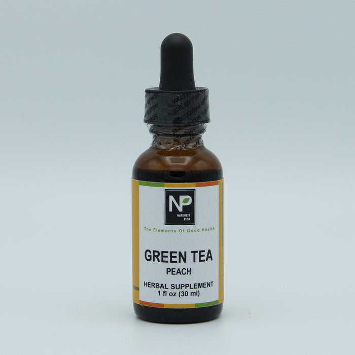 Green Tea Extract, Peach, 1 floz