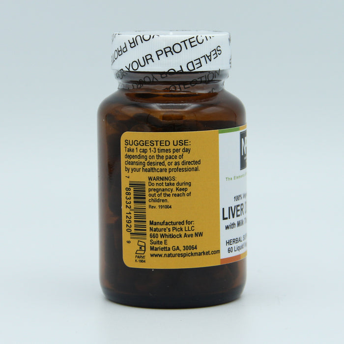 Liver Detox with Milk Thistle, 60 liq vcap