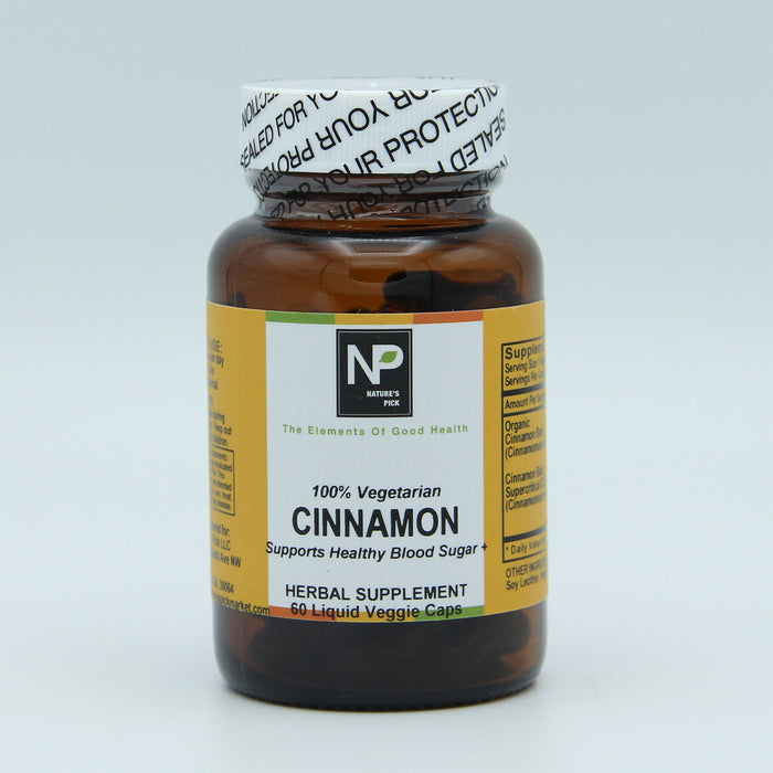 Cinnamon, 60 liq vcap