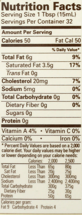 Heavy Whipping Cream UHT, Org, 16 fl oz