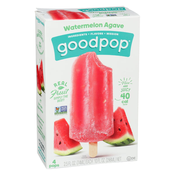 Pop, Watermelon Agave, 4 ct