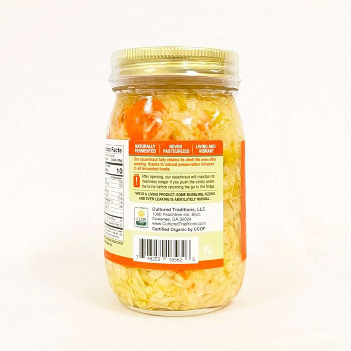 Russian Style White Sauerkraut, 16 floz