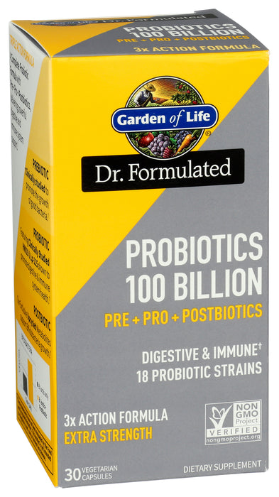 Dr. Formulated Probiotics 100B SS, 30 vcap