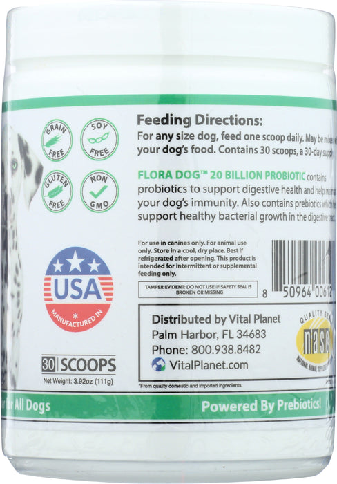 Flora Dog Probiotic 20B, 3.92 oz