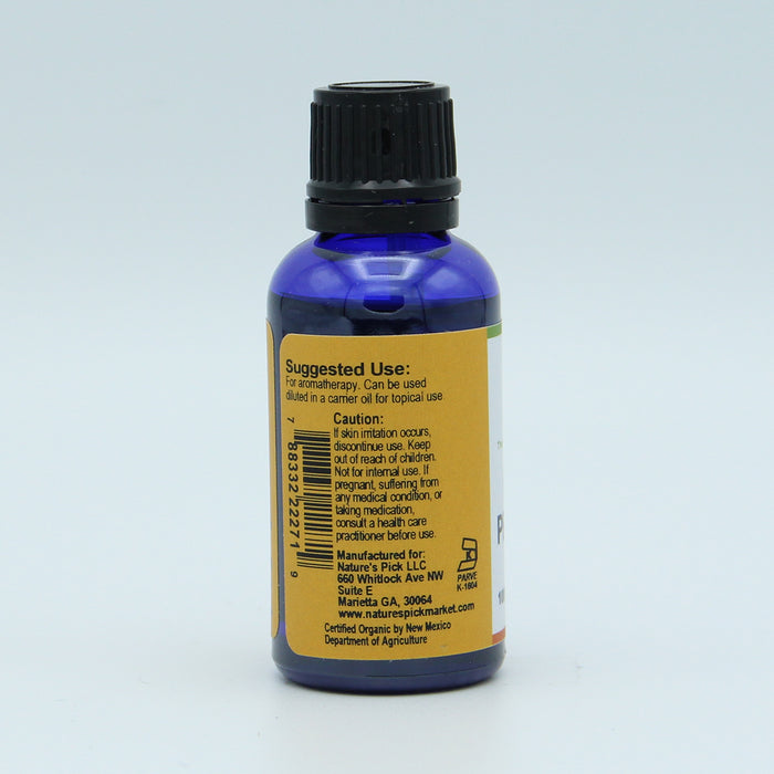 Organic Peppermint Essential Oil, 1 fl oz