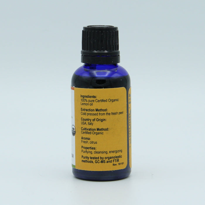 Organic Lemon Essential Oil, 1 fl oz