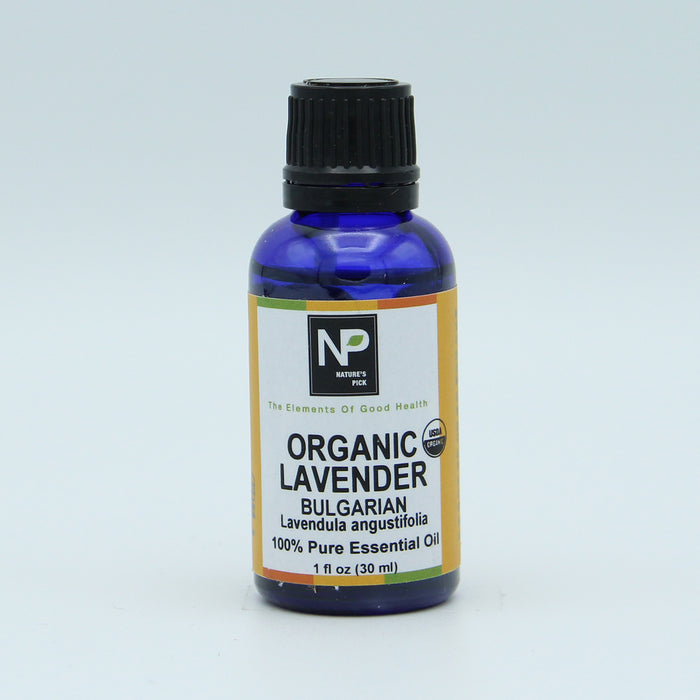 Organic Lavender Bulgarian Essential Oil, 1 fl oz