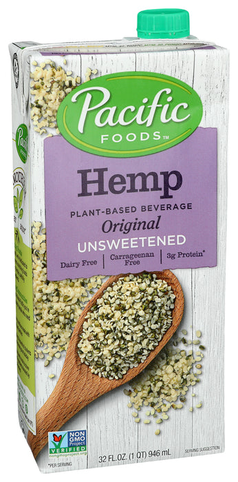 Hemp Milk, Original Unsweetened, 32 fl oz