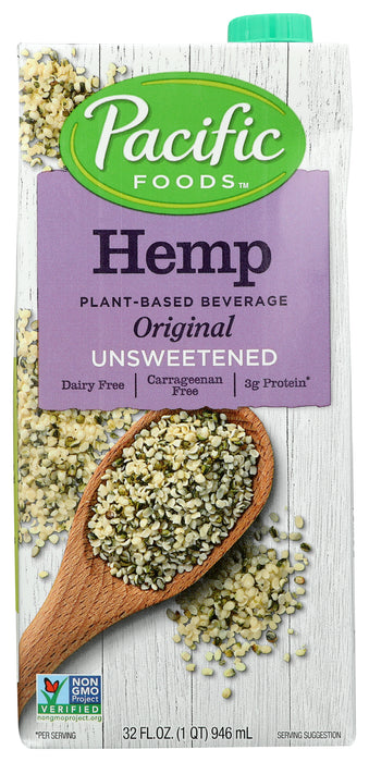Hemp Milk, Original Unsweetened, 32 fl oz