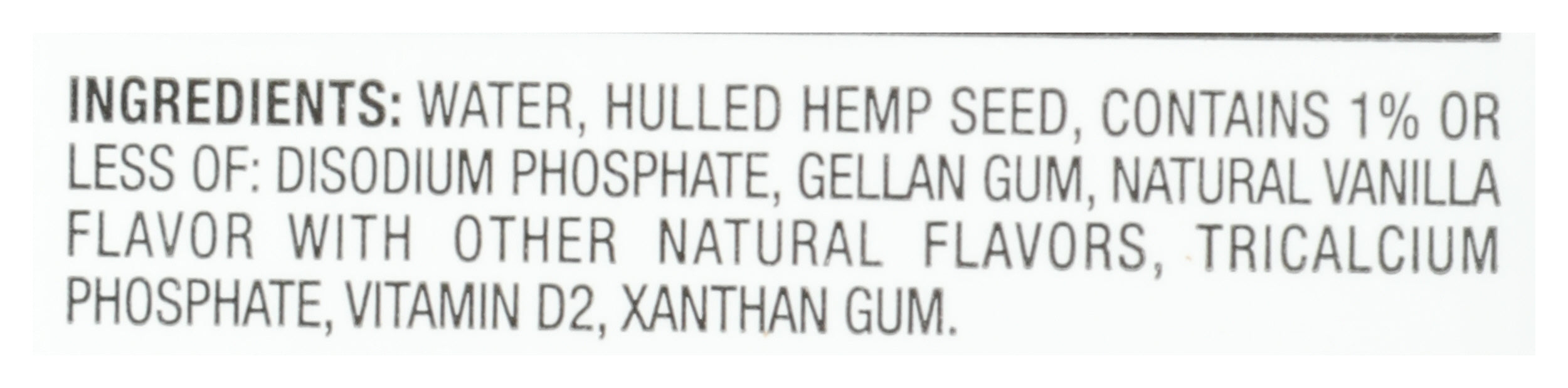 Hemp Milk, Original Unsweetened, 32 fl oz