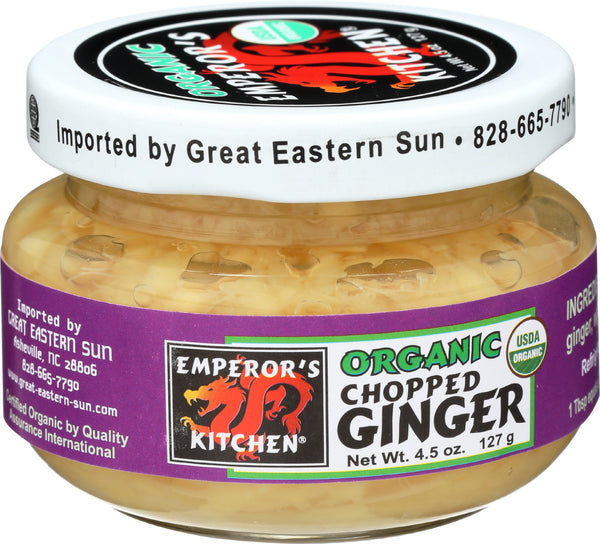 Chopped Ginger, Org, 4.5 oz