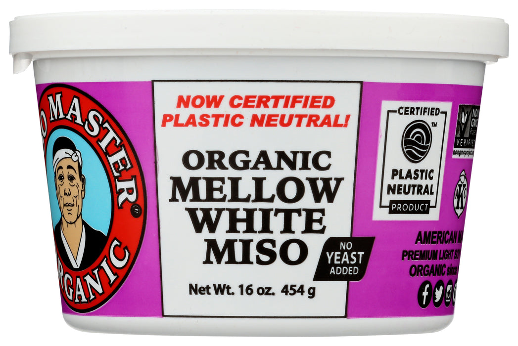 Mellow White Miso, Org, 16 oz