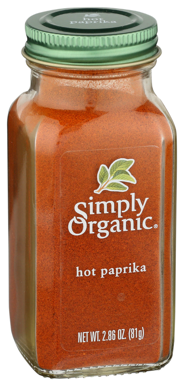 Hot Paprika, Org, 2.86 oz