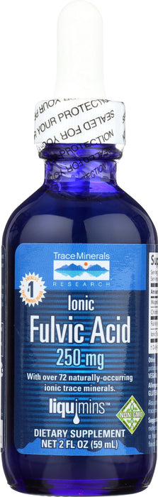 Ionic Fulvic Acid 250 mg, 2 fl oz