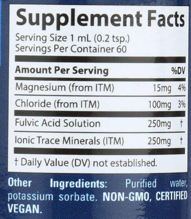 Ionic Fulvic Acid 250 mg, 2 fl oz