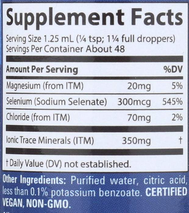 Ionic Selenium 300 mcg, 2 fl oz