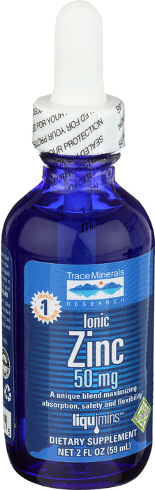 Ionic Zinc 50 mg, 2 fl oz