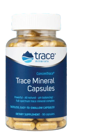 ConcenTrace, Trace Mineral Capsules, 90 cap