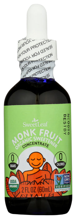 Monk Fruit Liquid Concentrate, Org, 2 fl oz