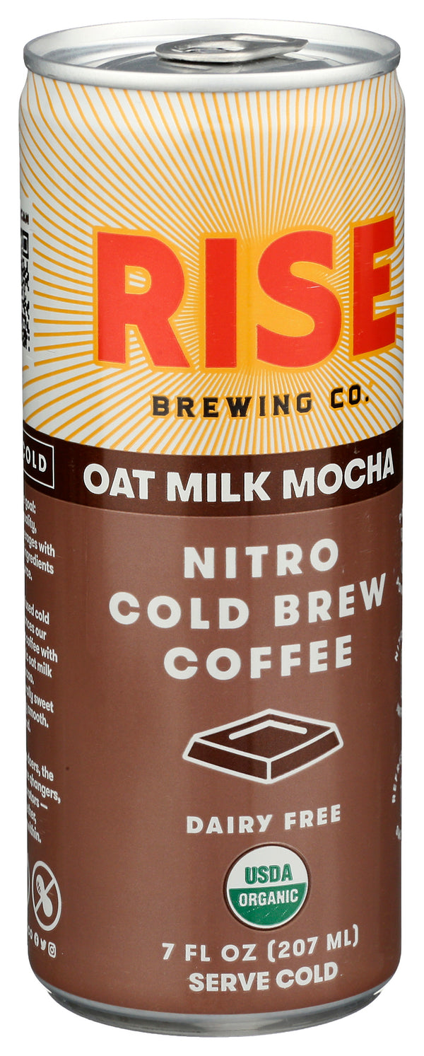 Nitro Cold Brew Coffee, Oat Milk Mocha, 7 floz