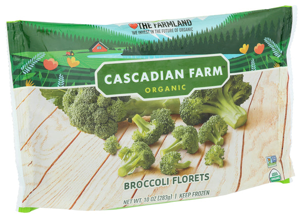 Broccoli Florets, Org, 10 oz