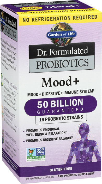 Dr. Formulated Probiotics, Mood SS, 60 cap