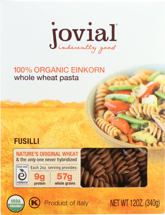 Einkorn Fusilli, Org, 12 oz