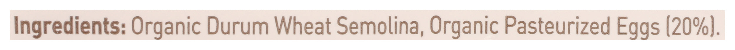 Papperdalle Tradional Egg Pasta, Org, 8.8 oz