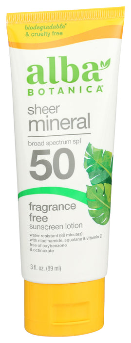 Sport Mineral Sunscreen 45, Frafrance Free, 4 oz