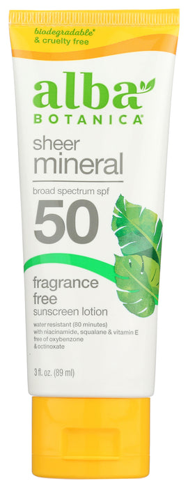 Sport Mineral Sunscreen 45, Frafrance Free, 4 oz