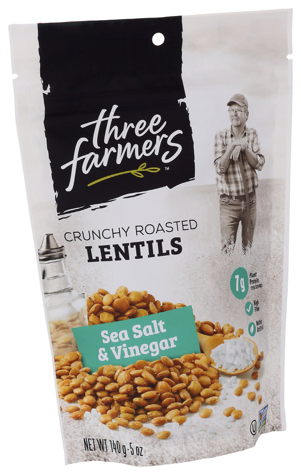 Crunchy Roasted Lentils, Sea Salt & Vinegar, 5 oz