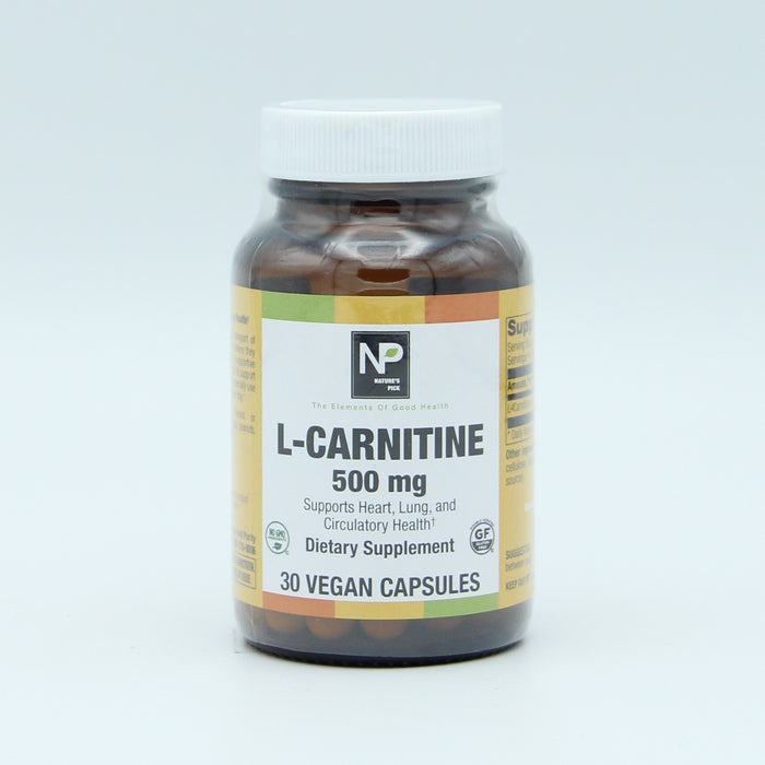 L-Carnitine 500mg, 30 vcap