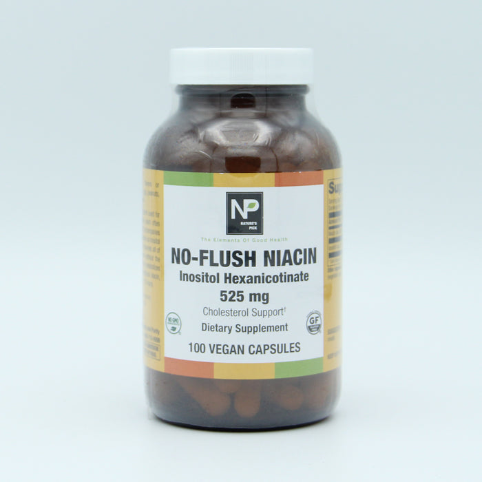 No-Flush Niacin 525mg, 100 vcap