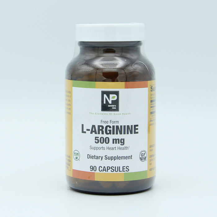 L-Arginine 500mg, 90 cap