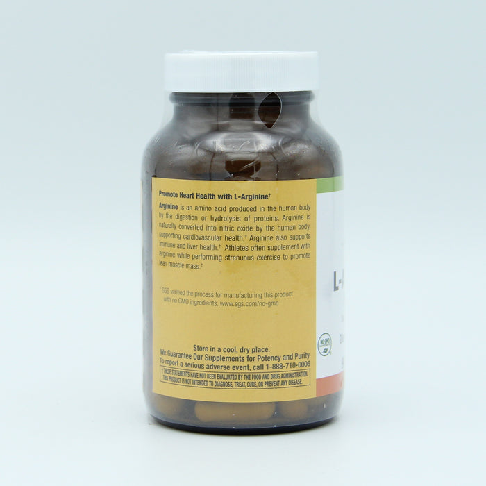 L-Arginine 500mg, 90 cap