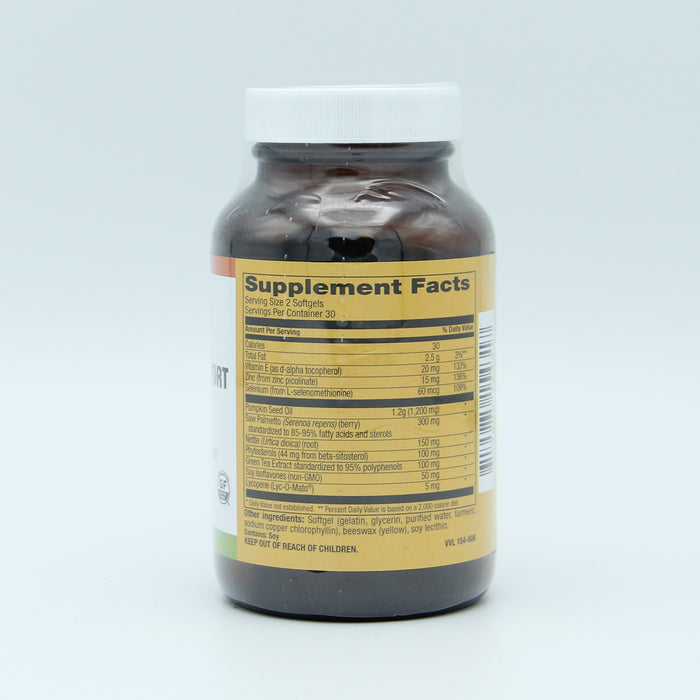 Prostate Support with Phytosterols, 60 sgel