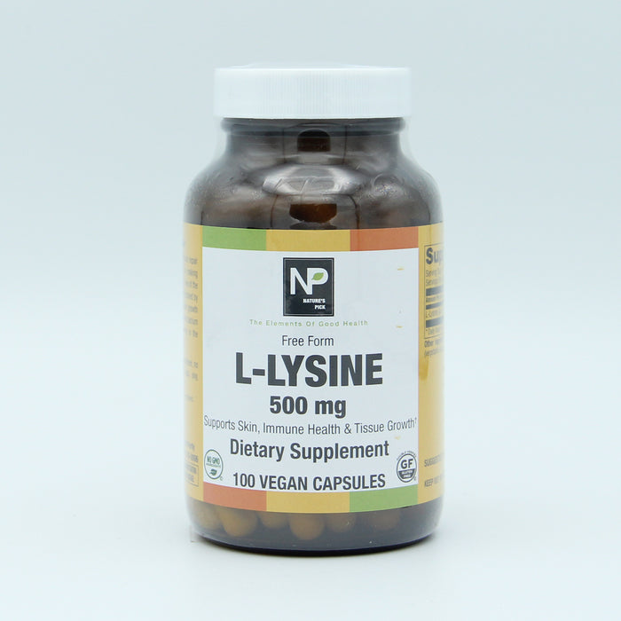 L-Lysine 500mg, 100 vcap