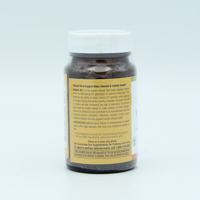 Vitamin D3 25 mcg (1000 IU), 100 sgel